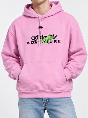 adidas Pink Hoodie Size Medium